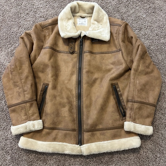 Urban Outfitters Other - Urban Outfitters Brown Shearling Jacket